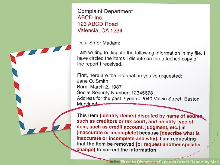 3 Ways to Dispute an Experian Credit Report by Mail