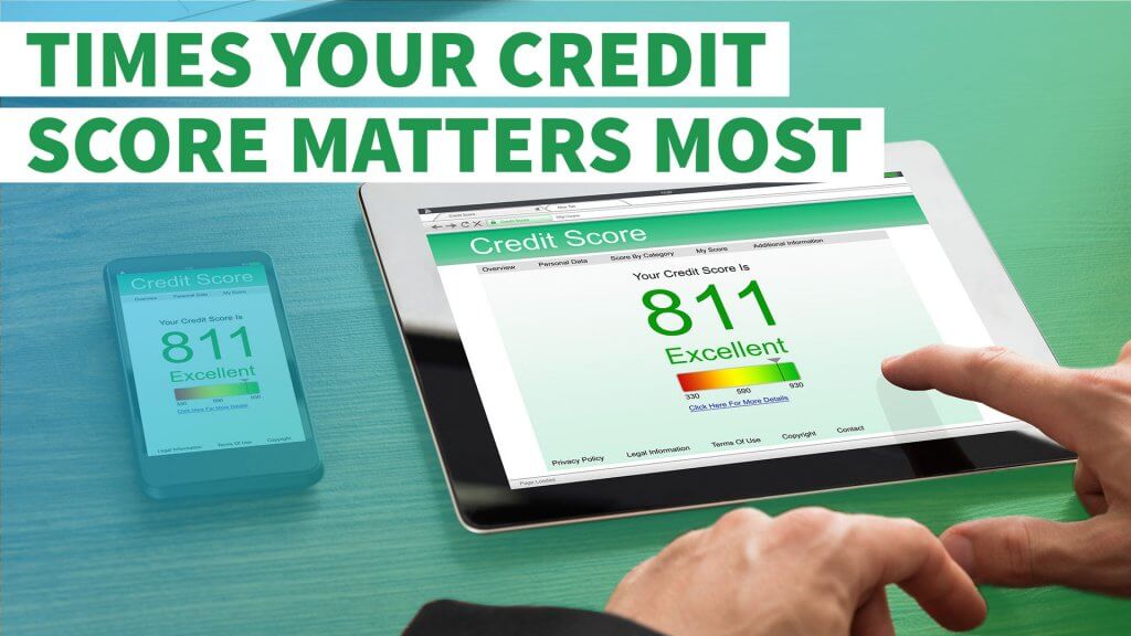 6 Times Your Credit Score Matters Most