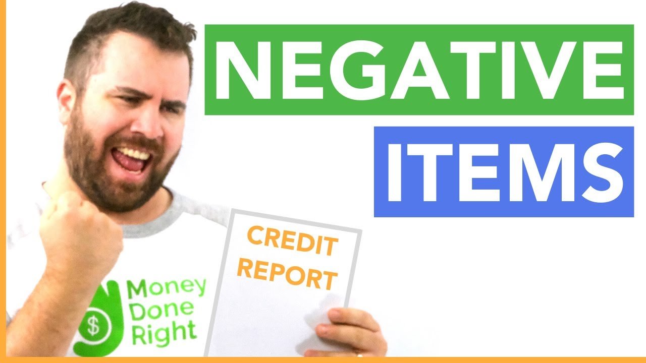 6 Ways to Remove Negative Items From Your Credit Report