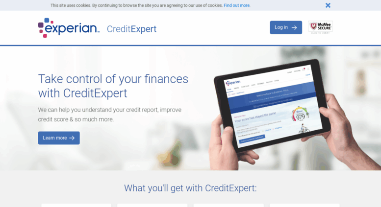 Access creditexpert.co.uk. Experian CreditExpert: see your Credit ...