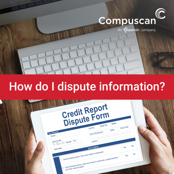 Challenging information on your credit report