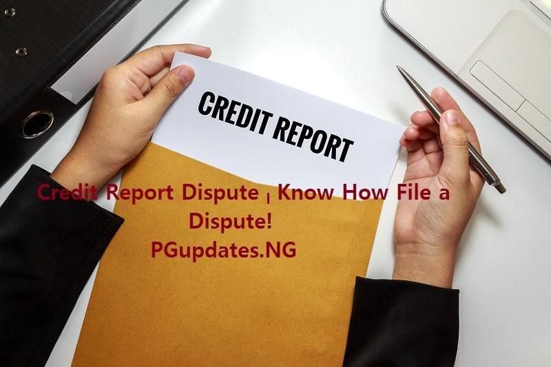 Credit Report Dispute â Knowing how to file a dispute ...