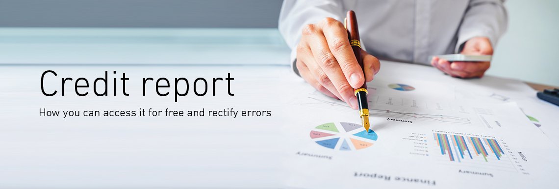 Credit report: How you can access it for free and rectify errors  Experian