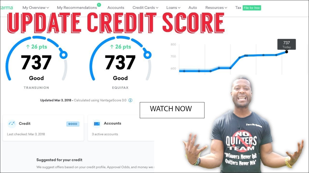 Credit Score Update : How To Take Your Credit To 850 Score ...