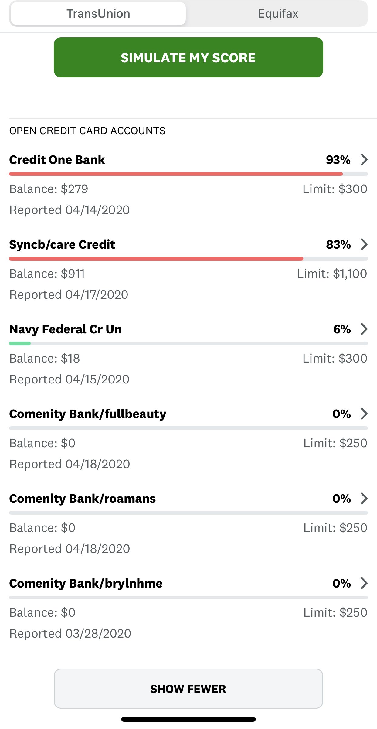 Does credit report update each time I make a payme...