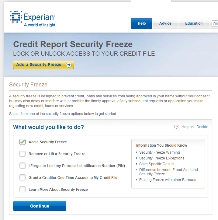 Experian Child Credit Freeze Summary  NewsMom