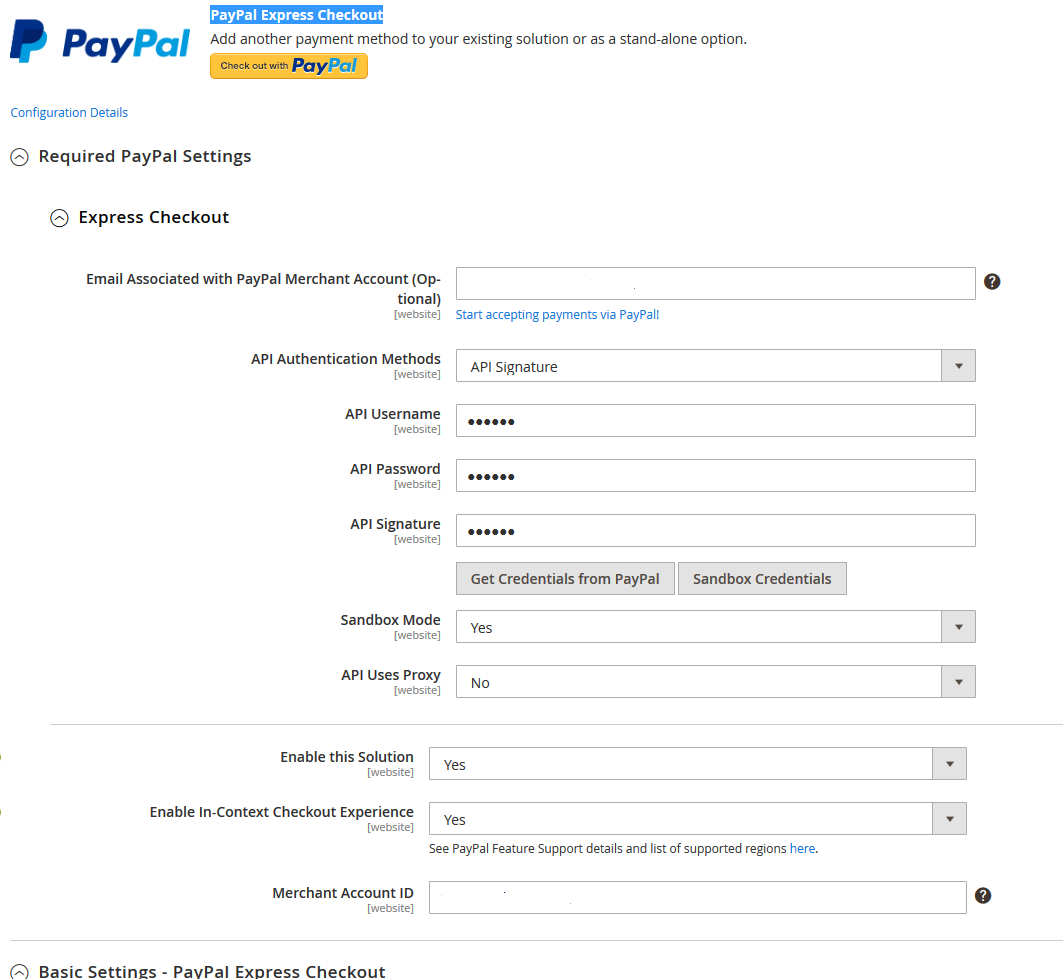 how do I disable the paypal credit button on Paypa ...