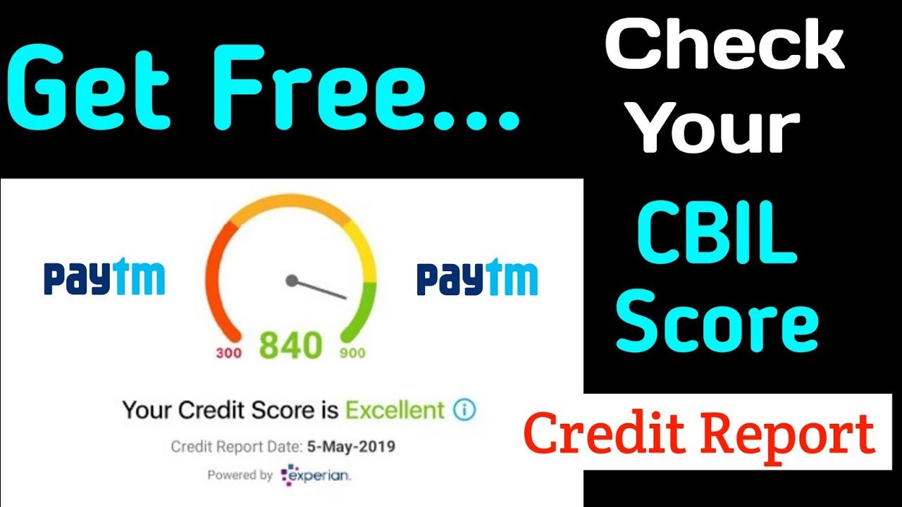 How to Check CIBIL Score/Credit Score on Paytm !! Free ...