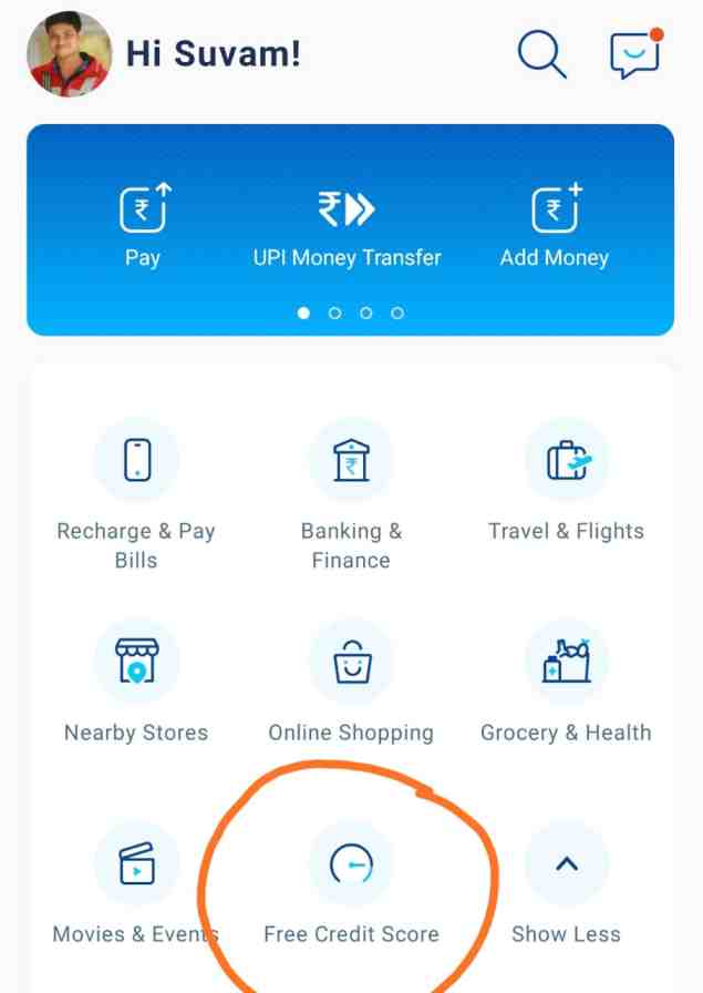 How To Check Free Credit Score Through Paytm App