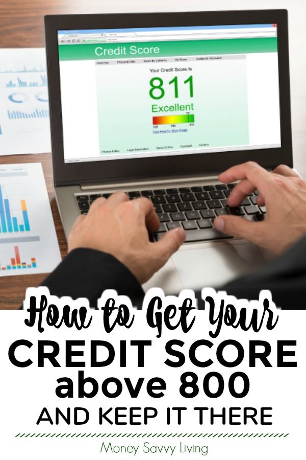 How to Get Your Credit Score Above 800 and Keep it There ...