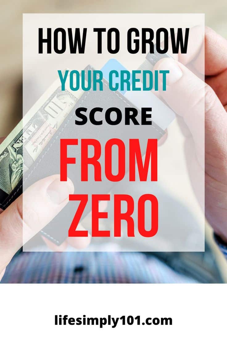 How to grow your credit score from zero