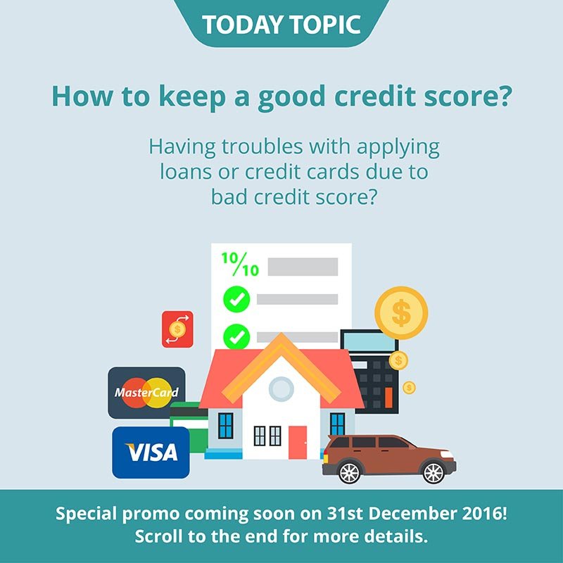 How to keep a good credit score?