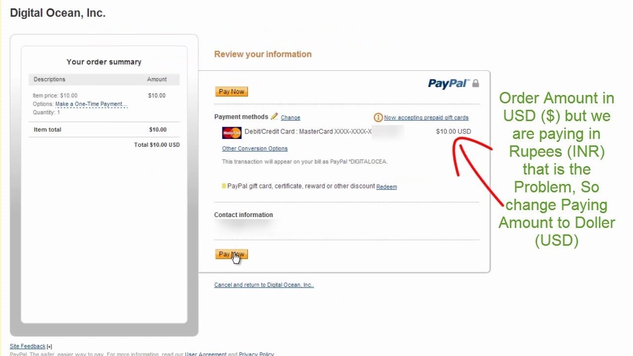 How to pay with PayPal by Debit Card with new RBI Rules ...