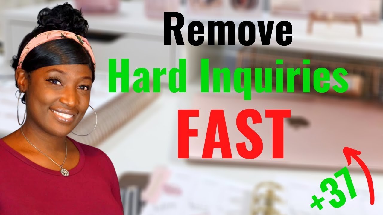HOW TO: Remove Hard Inquiries Off Credit Report FAST