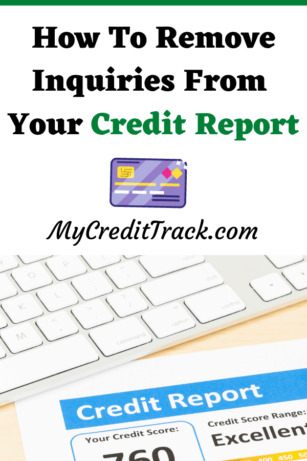 How To Remove Inquiries From Your Credit Report (Template ...