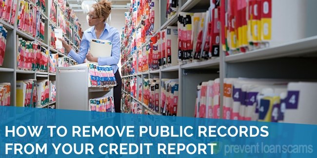 How to Remove Public Records from Your Credit Report