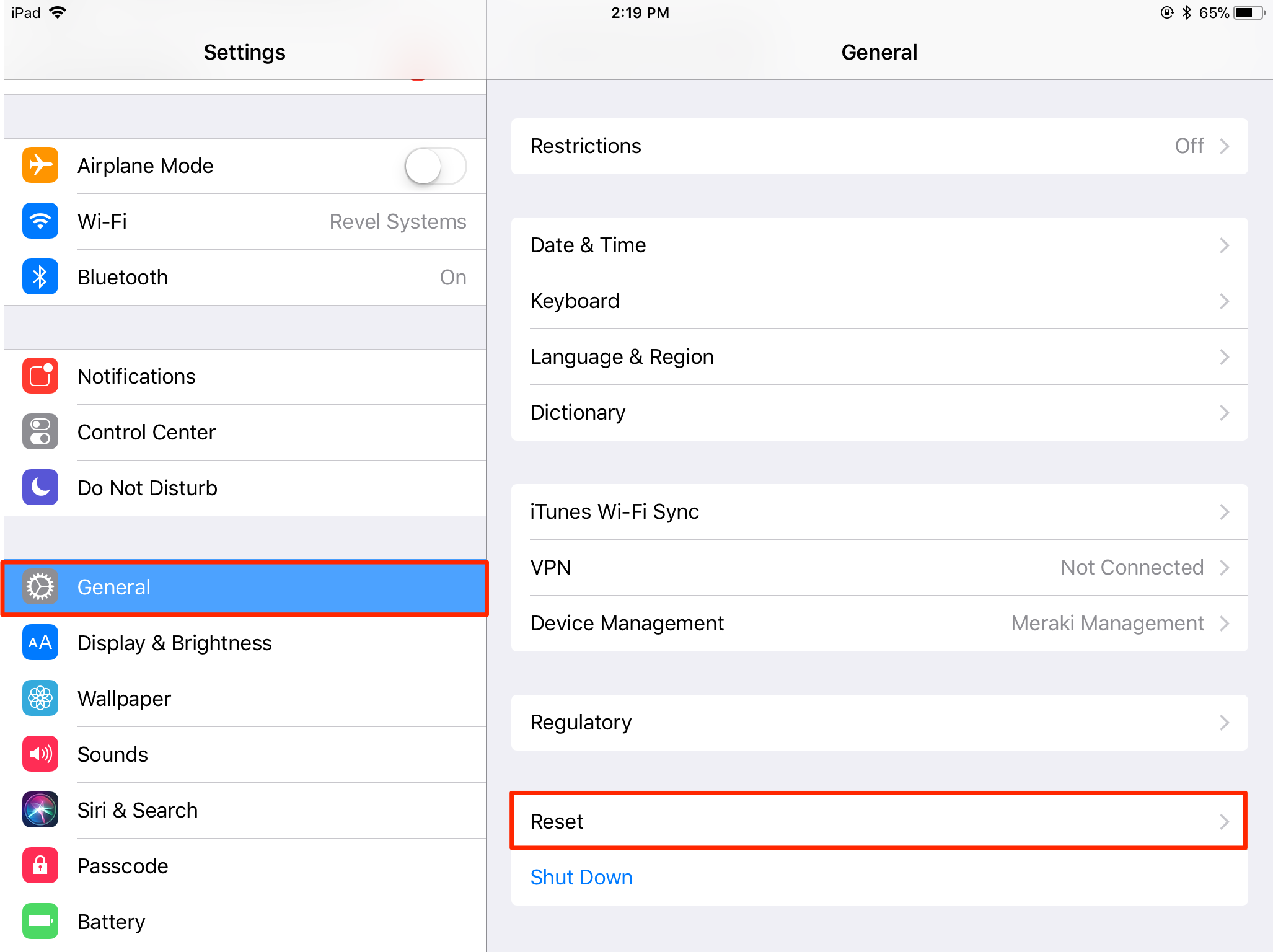 How to Reset iPad Network Settings