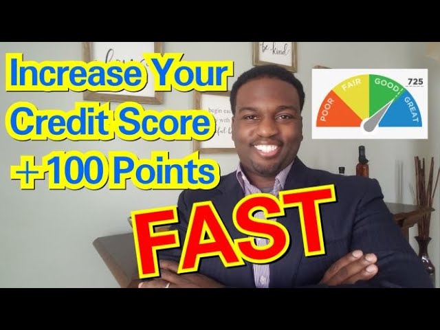 INCREASE YOUR CREDIT SCORE +100 POINTS IN 30 DAYS
