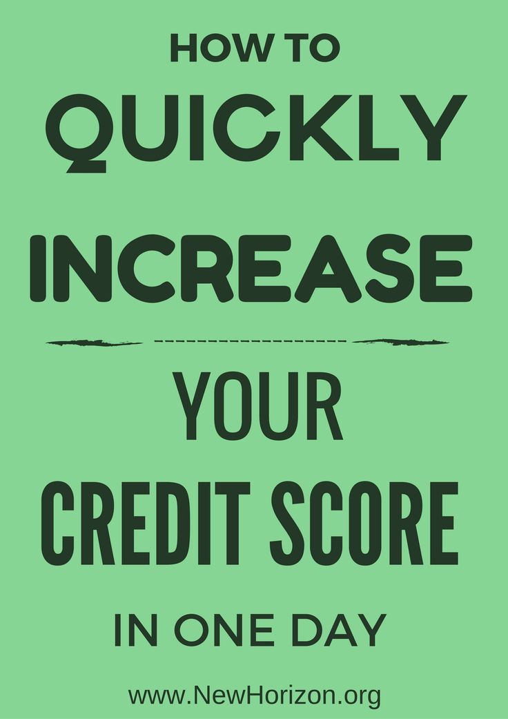 Increase Your Credit Score By As Much As 18 Points In One ...