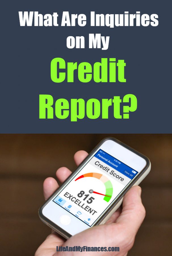 Inquiries on your Credit Report