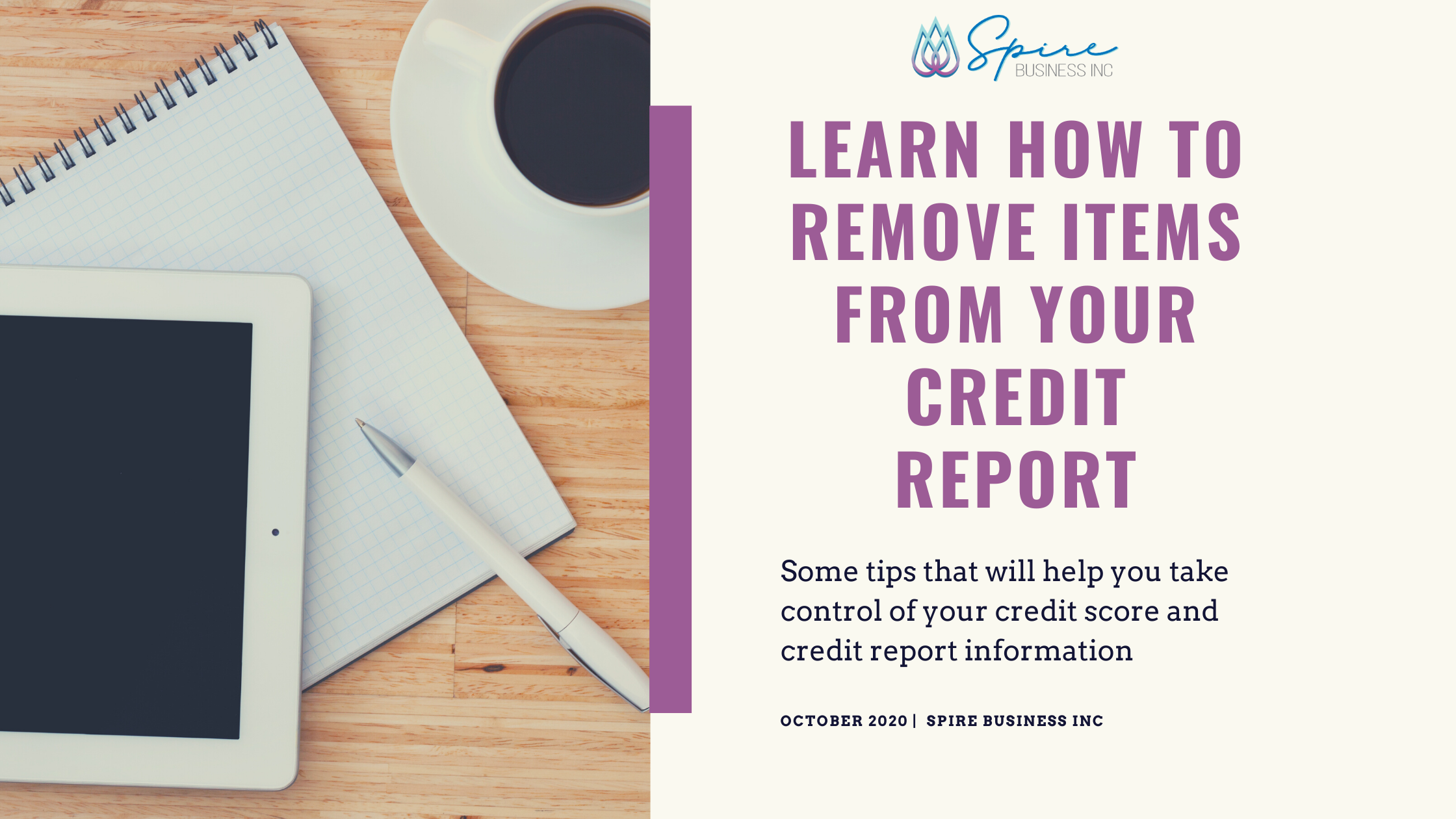 Learn How to Remove Items From Your Credit Report  Spire ...
