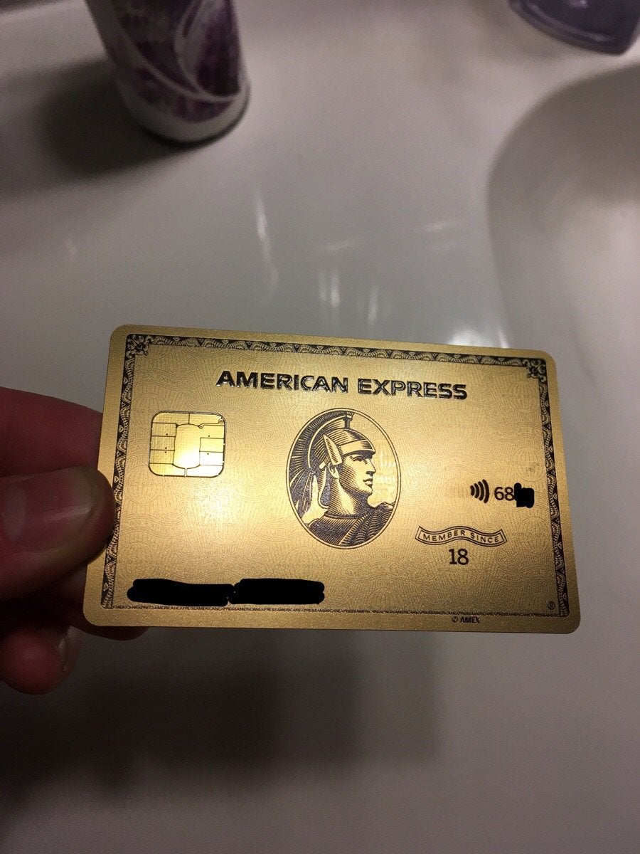 New Amex Gold card arrived! : amex