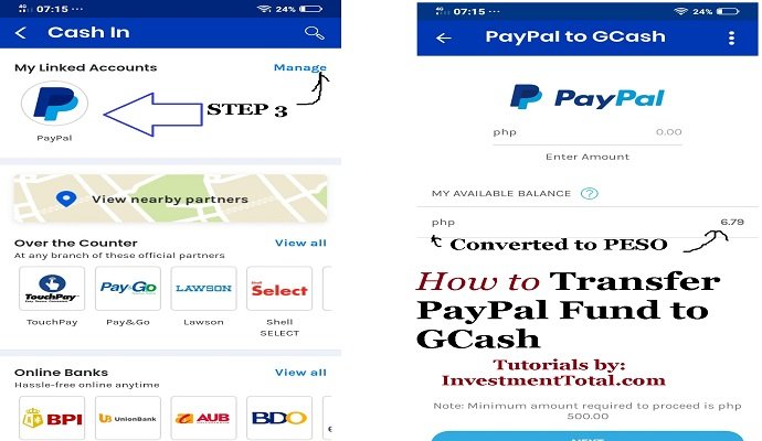 PayPal to GCash Mastercard Withdraw Money Using App