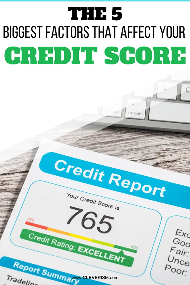 The 5 Biggest Factors That Affect Your Credit Score ...
