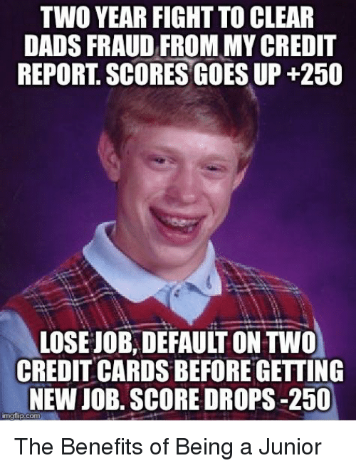 TWO YEAR FIGHT TO CLEAR DADS FRAUD FROM MY CREDIT REPORT ...