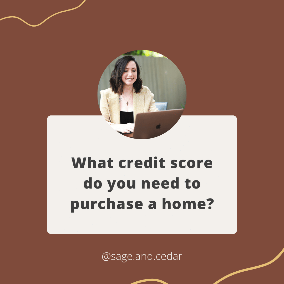 What credit score do you need to purchase a home?