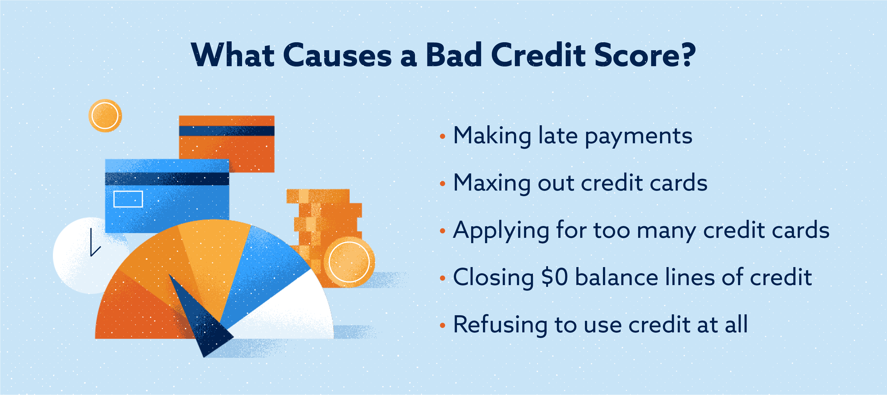 What gives you a bad credit score?