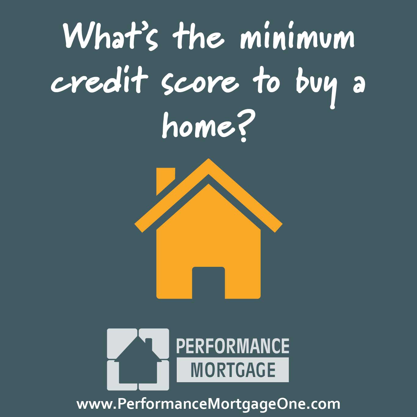 Whatâs the minimum credit score to buy a home?