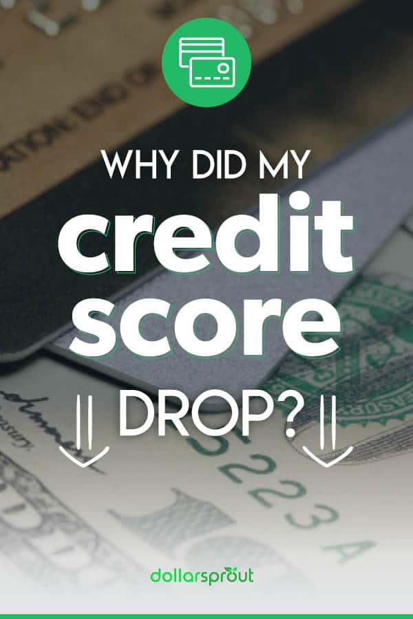 Why Did My Credit Score Drop? 6 Things to Look Out For